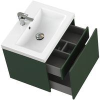 Товар: Тумба под раковину Cersanit Grande 60 64302 подвесная Зеленая - фото 5 Тумба под раковину Cersanit Grande 60 64302 подвесная Зеленая — фото 5, Тумбы под раковину