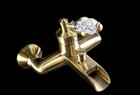 Товар: Смеситель для ванны Boheme Vogue Crystal 203-CRST Бронза - фото 2 Смеситель для ванны Boheme Vogue Crystal 203-CRST Бронза — фото 2, Смесители