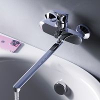 Смеситель для ванны AM.PM Like F8090016 универсальный Хром — фото 8, Смеситель для ванны