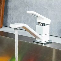 Товар: Смеситель для кухни Gappo G17-8 G4517-8 Белый - фото 3 Смеситель для кухни Gappo G17-8 G4517-8 Белый — фото 3, Смесители для кухни