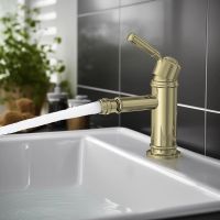 Смеситель для биде Aquatek Классик AQ1518PG Полированное золото — фото 5, Смесители для биде