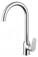 Смеситель для кухни Bravat Eler F7191238CP-RUS Хром — фото 1, Смесители для кухни