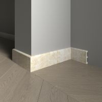 Плинтус Decor-Dizayn 706-10 2400x13x80 мм — фото 2, Плинтуса напольные