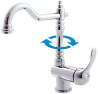 Смеситель для раковины Rav Slezak Labe L008.5/8 Хром — фото 2, Смесители для раковины