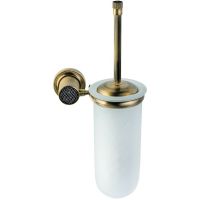 Ершик для унитаза Boheme Royal Cristal 10933-BR-B Бронза — фото 1, Ершики для унитаза