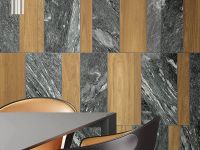 Керамогранит Italon Skyfall Nero Smeraldo Nat Ret 610010001877 80х160 см — фото 6, Керамогранит