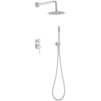 Душевая система Boheme Uno 464-MW Белый — фото 1, Душевое оборудование. Душевая программа