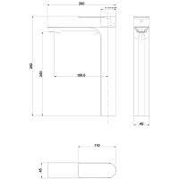 Товар: Смеситель для раковины beWash Purify BVMM0BH500 Хром - фото 2 Смеситель для раковины beWash Purify BVMM0BH500 Хром — фото 2, Смесители