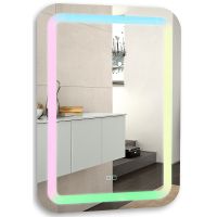 Товар: Зеркало Silver Mirrors Malta-RGB 55 LED-00002511 с подсветкой с сенсорным выключателем и диммером - фото 2 Зеркало Silver Mirrors Malta-RGB 55 LED-00002511 с подсветкой с сенсорным выключателем и диммером — фото 2, Мебель для ванной