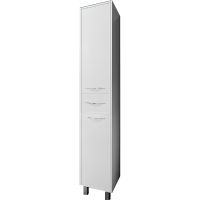 Шкаф пенал Эстет Barcelona 35 L ФР-00003590 Белый — фото 1, Пеналы для ванной комнаты