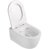 Унитаз Abber Bequem AC1104 подвесной с сиденьем Микролифт — фото 6, Подвесные унитазы