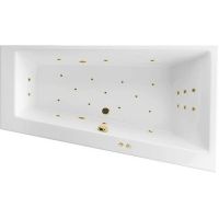 Акриловая ванна Excellent Sfera 170x100 R WAEX.SFP17.ULTRA.GL с гидромассажем — фото 1, Ванны