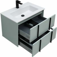 Тумба под раковину Allen Brau Reality 70 1.32004.PWM подвесная Папирус матовый — фото 20, Тумбы под раковину