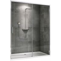 Товар: Душевая дверь Abber Komfort 160 AG93160 профиль Хром стекло прозрачное - фото 1 Душевая дверь Abber Komfort 160 AG93160 профиль Хром стекло прозрачное — фото 1, Раздвижные душевые двери