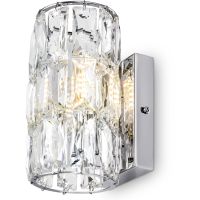 Настенный светильник Maytoni Modern Talento DIA008WL-1CH Прозрачный Хром — фото 3, Светильники