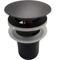 Товар: Донный клапан Orange X1-004b click-clack Черный матовый - фото 2 Донный клапан Orange X1-004b click-clack Черный матовый — фото 2, Донные клапаны