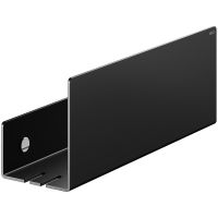 Полка корзина Keuco 24952 370000 Черная матовая — фото 1, Полки для ванной и душа