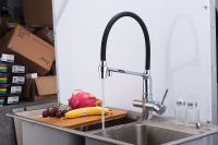 Смеситель для кухни Gappo G4398-7 Хром Черный — фото 5, Смесители для кухни