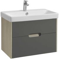 Тумба под раковину Aquaton Оливия 70 1A254301OLUG0 подвесная Грей Дуб ойстер — фото 1, Тумбы под раковину