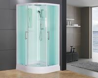 Душевая кабина Esbano ES-L100CR 100x100 ESKL100CR без гидромассажа — фото 2, Душевые кабины