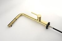 Смеситель для кухни Paulmark Neo Ne214419-SBG Светлое брашированное золото — фото 19, Смесители для кухни