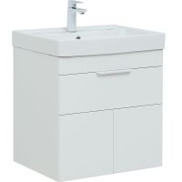 Товар: Тумба с раковиной Aquanet Ирис new 60 312425 подвесная Белый глянец - фото 2 Тумба с раковиной Aquanet Ирис new 60 312425 подвесная Белый глянец — фото 2, Тумбы с раковиной