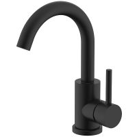 Смеситель для кухни Splenka S201.13.06 Черный матовый — фото 1, Смесители для кухни