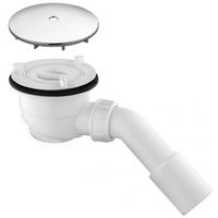 Сифон для душевого поддона Kludi Tasso 2109805-00 Хром — фото 1, Сифоны для поддонов