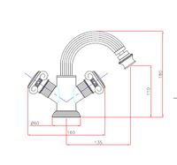 Товар: Смеситель для биде Cezares Olimp OLIMP-BS2-02-Sw Бронза - фото 2 Смеситель для биде Cezares Olimp OLIMP-BS2-02-Sw Бронза — фото 2, Смесители