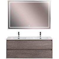 Тумба под раковину BelBagno Kraft 120 KRAFT-1200-2C-SO-2-CG подвесная Cemento Grigio — фото 10, Тумбы под раковину