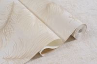 Обои Артекс Dieter Lange Avenue 10668-03 Винил на флизелине (1,06*10,05) Бежевый, Перья — фото 3, Обои для стен