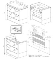 Товар: Тумба под раковину Бриклаер Кристалл 70 4627125414527 подвесная Софт Графит Ясень Анкор темный - фото 6 Тумба под раковину Бриклаер Кристалл 70 4627125414527 подвесная Софт Графит Ясень Анкор темный — фото 6, Мебель для ванной