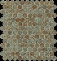 Мозаика Fap Ceramiche Sheer Deco Rust Round fPDJ 29,5х32,5 см — фото 1, Керамогранит