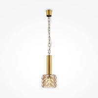 Товар: Подвесной светильник Maytoni Modern Rock Me MOD027PL-01BS Янтарный Латунь - фото 2 Подвесной светильник Maytoni Modern Rock Me MOD027PL-01BS Янтарный Латунь — фото 2, Подвесные светильники