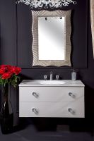 Тумба под раковину Boheme Armadi Art NeoArt 100 831-100-WH подвесная White — фото 2, Мебель для ванной