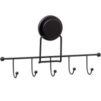 Вешалка для полотенец Fixsen Magic Black FX-45005-5 Черная матовая — фото 1, Крючки для полотенец