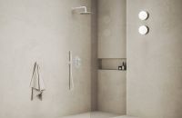 Товар: Верхний душ Ravak 985.10WHM X070519 Белый матовый - фото 2 Верхний душ Ravak 985.10WHM X070519 Белый матовый — фото 2, Верхние души