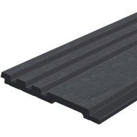 Декоративная панель HIWOOD LV128 BK114K 2700x120x12 мм — фото 1, Панели