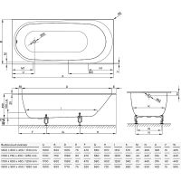 Стальная ванна Bette Comodo 180x80 1251-000 с шумоизоляцией — фото 7, Ванны
