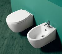 Биде Simas LFT Spazio LFT19 bi*1 подвесное Белое — фото 2, Биде