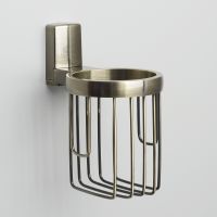 Держатель освежителя воздуха WasserKRAFT Exter K-5245 Светлая бронза — фото 2, Держатели освежителя воздуха