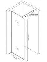 Товар: Душевая перегородка Berges Sky 100 064003 профиль Хром стекло прозрачное - фото 3 Душевая перегородка Berges Sky 100 064003 профиль Хром стекло прозрачное — фото 3, Душевые перегородки