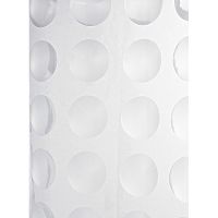 Штора для ванны Ridder Loupe 200х180 Полупрозрачная — фото 1, Шторы для ванной