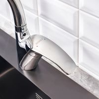 Смеситель для кухни Ростовская Мануфактура Сантехники Boou B8174-10HF Хром — фото 2, Смесители