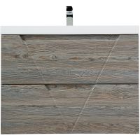 Тумба под раковину BelBagno Vittoria 90 VITTORIA-900-2C-SO-PINO-P подвесная Pino — фото 8, Тумбы под раковину