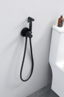 Гигиенический душ со смесителем Splenka S221.52.06 Черный матовый — фото 2, Гигиенические души