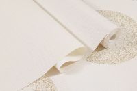 Обои Артекс Инди 10860-03 Винил на флизелине (1,06*10,05) Бежевый, Однотонный/Рогожка — фото 3, Обои для стен