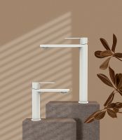 Товар: Смеситель для раковины Kaiser Serio 05311-4 Белый матовый - фото 4 Смеситель для раковины Kaiser Serio 05311-4 Белый матовый — фото 4, Смесители