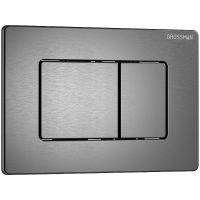 Клавиша смыва Grossman Classic 700.K31.04.42M.42M Графит сатиновый — фото 2, Кнопки смыва