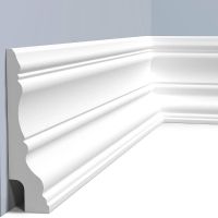 Плинтус HIWOOD BI100 2000x100x26 мм — фото 1, Плинтуса напольные